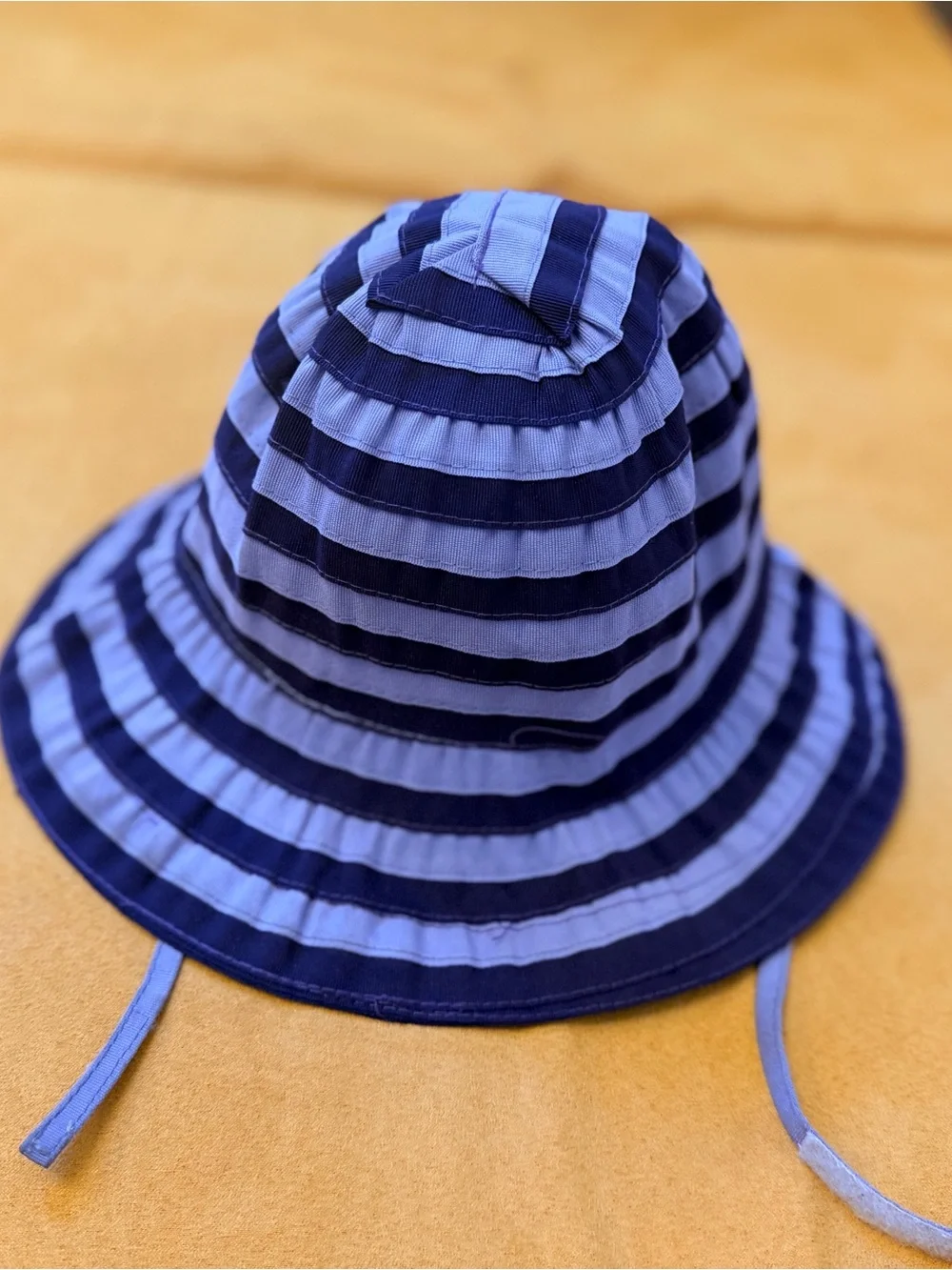 San Diego Hat Company Girls 2-4 years Striped Lavender & Deep Purple Bucket Hat